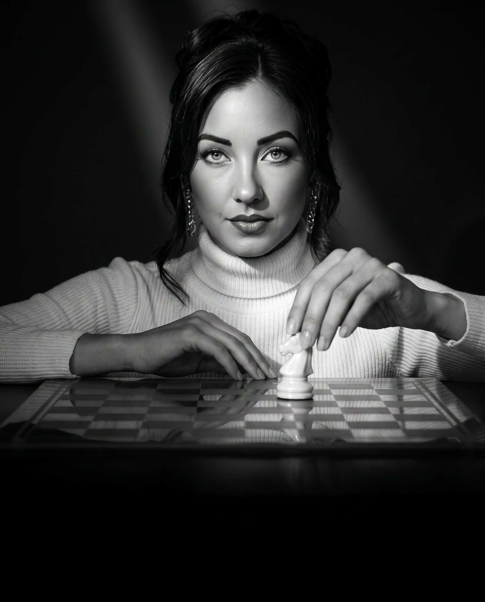 Forged — Samantha J. moving the white knight